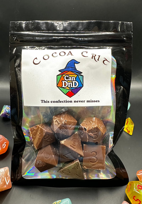CanDnD Chocolate Dice