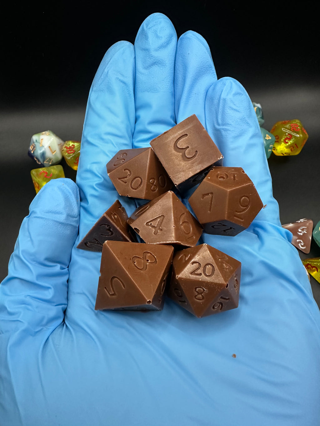 CanDnD Chocolate Dice