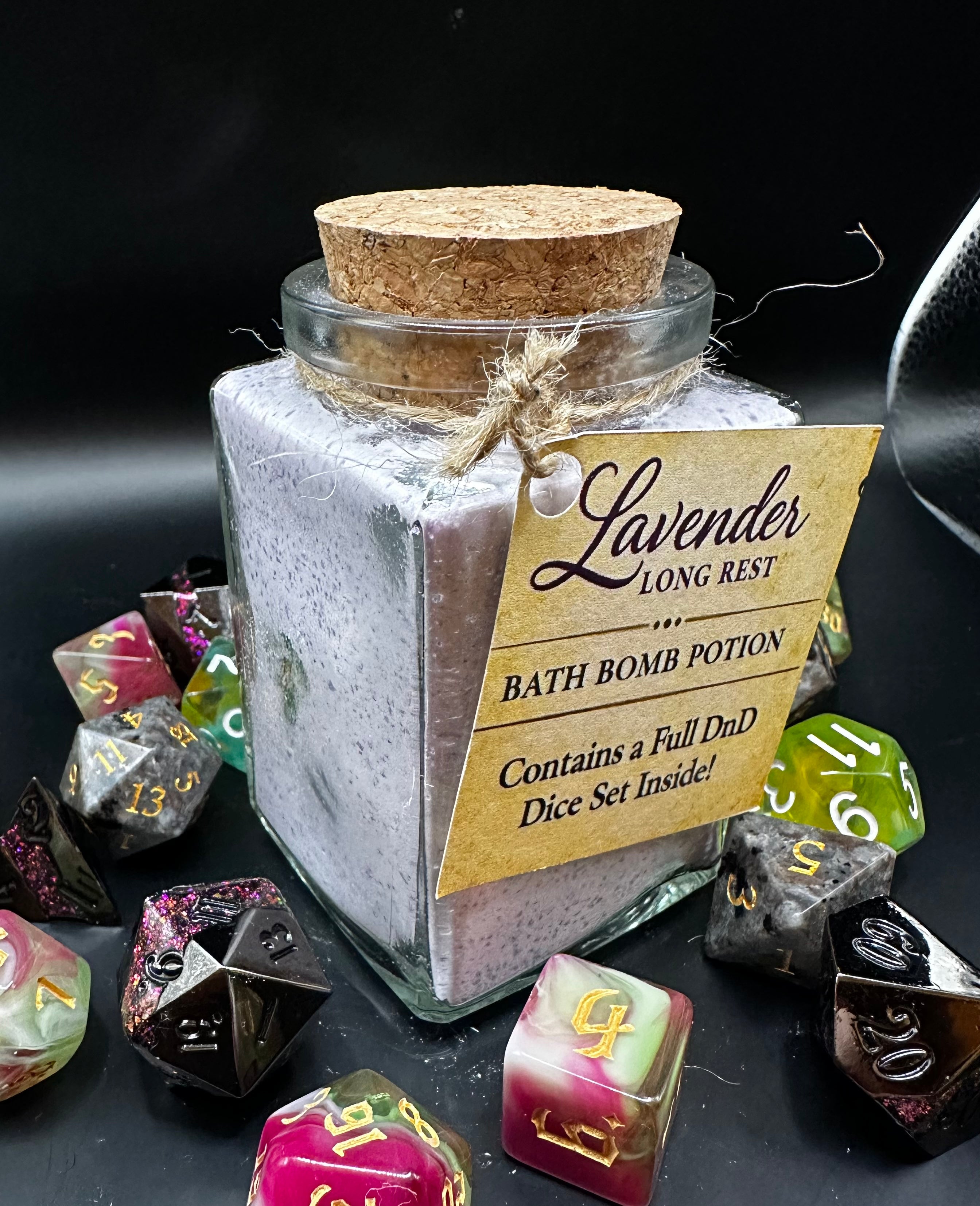 CanDnD Potion Dice Bath Bombs