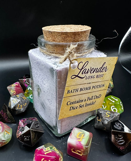 CanDnD Potion Dice Bath Bombs